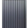 Single WINDOW TOP SOLID Swing Pedestrian Gate
